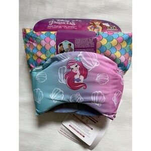 Swimways Disney Princess Mermaid Ariel Swim Trainer Life Jacket Sz 33-55lbs New